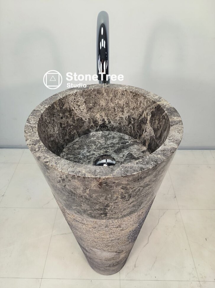 Раковина напольная из мрамора (ST-799)