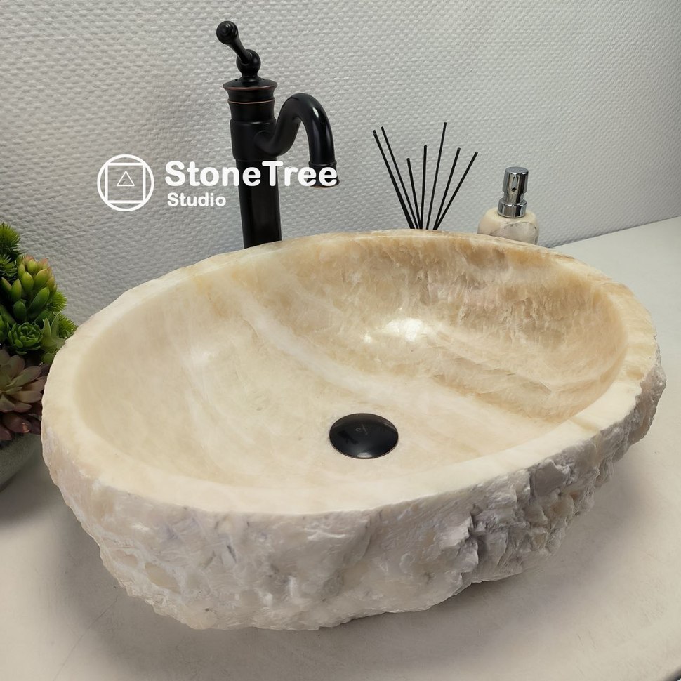 Раковина из натурального оникса (ST-748)