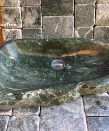 Раковина из натурального камня змеевик ST-605