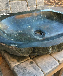 Раковина из натурального камня змеевик ST-604