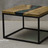 Кофейный столик из массива карагача (STL-012)